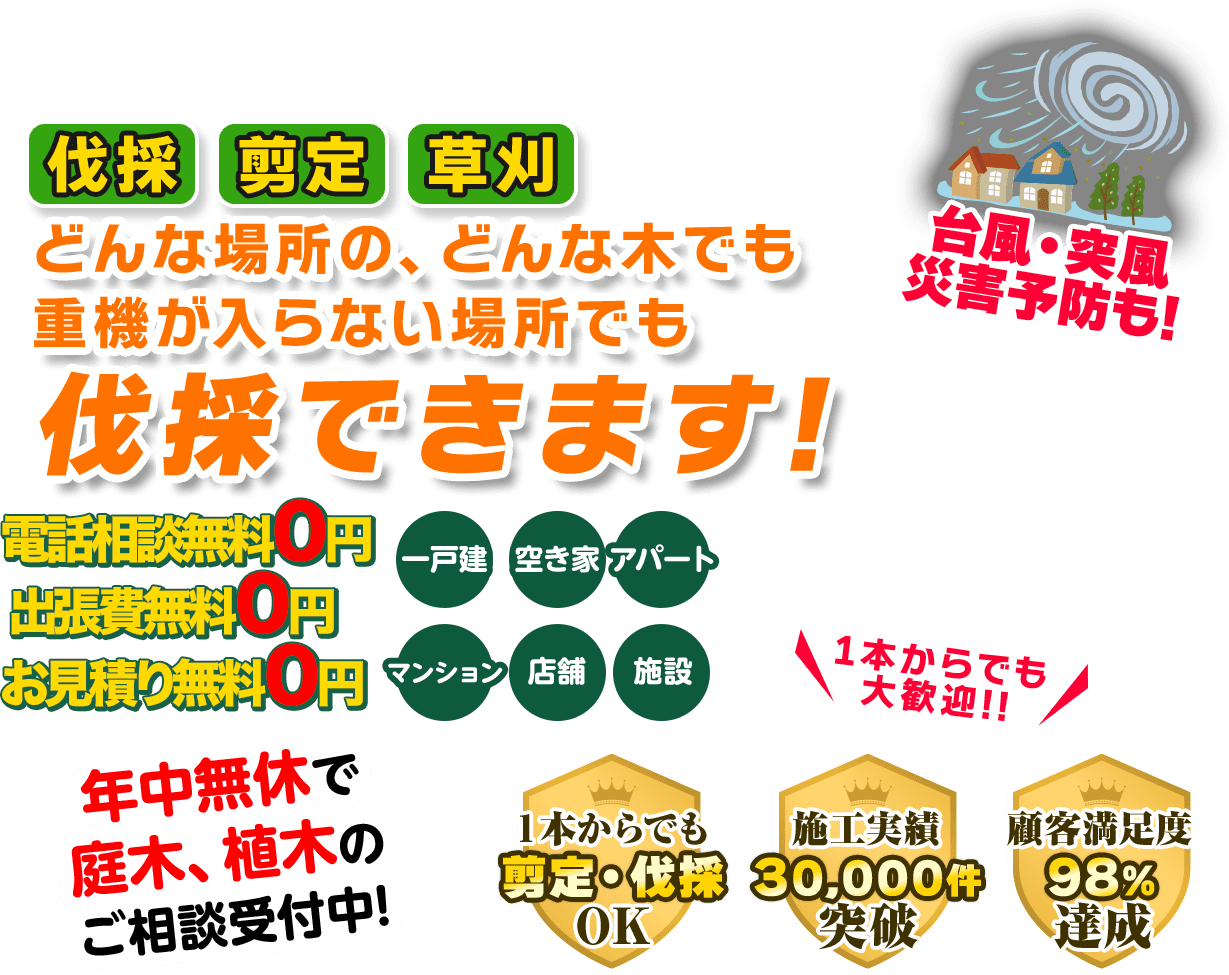 草刈、剪定、木の伐採 (お仕事受けます) - その他